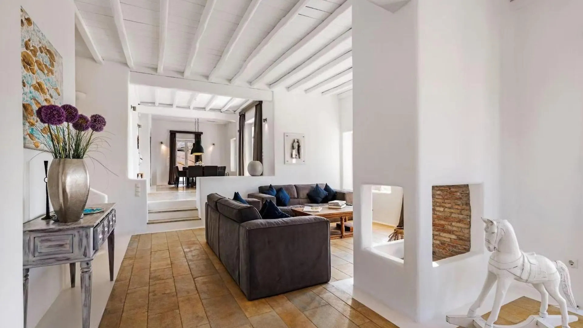 Stunning Villa Surrounded By Lush Greenery Agrari  0*, Agrari (Mykonos) Greece